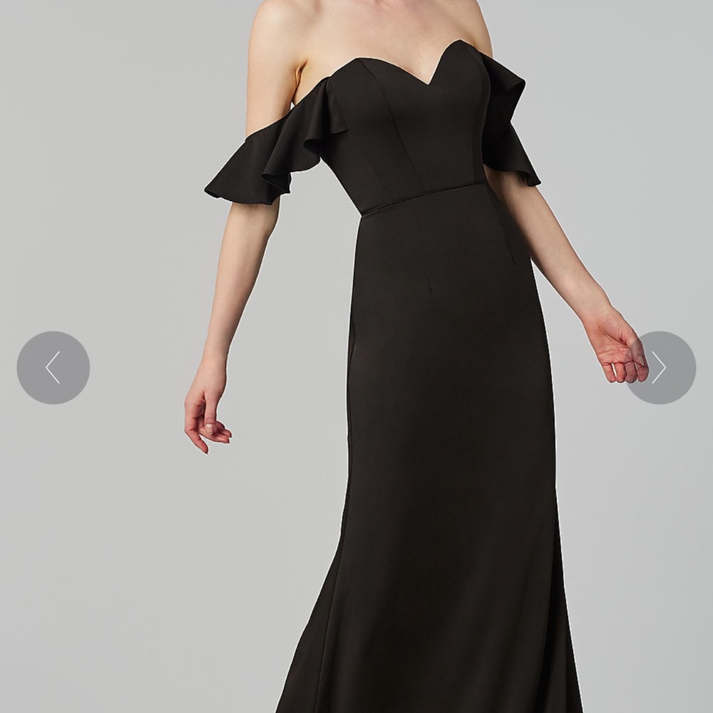 Simply Simply Stunning Black Evening Gown